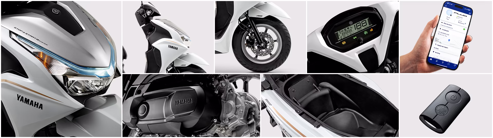 FLUO ABS Hybrid Connected | Consórcio Yamaha Brasil - detalhes e especificacoes da moto
