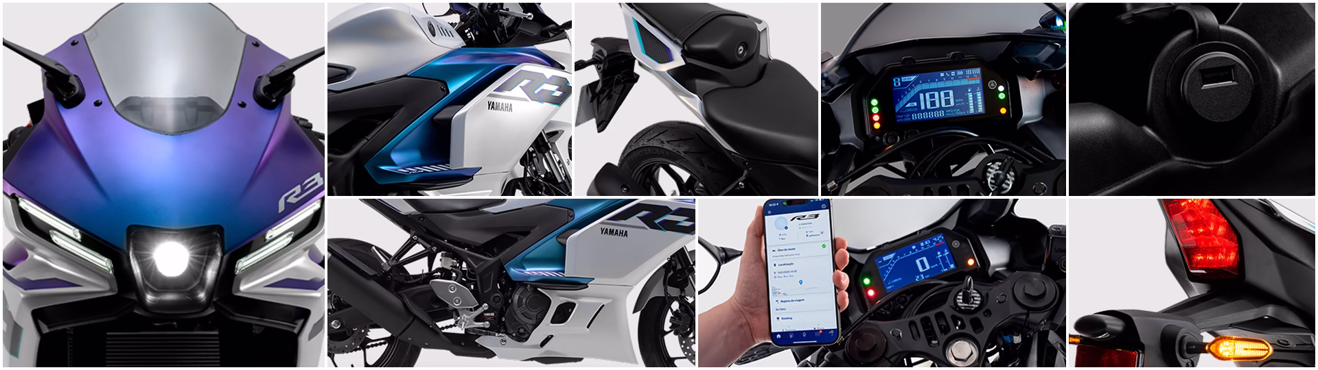 R3 ABS Connected, Supersport 300cc | Consórcio Yamaha Brasil - detalhes e especificacoes da moto